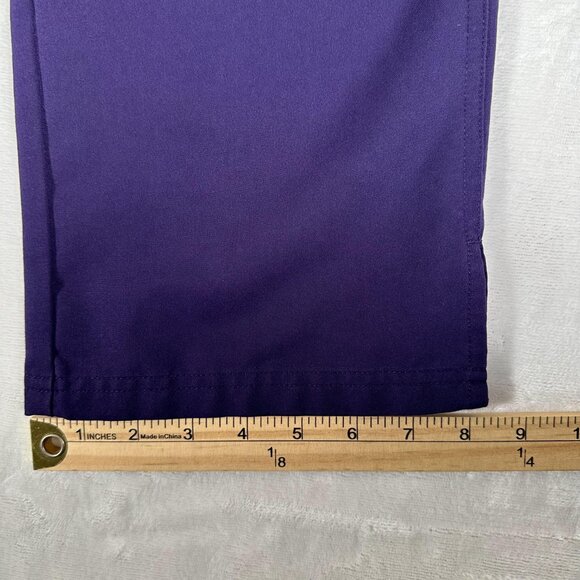 Figs Technical Collection Women Drawstring Scrub Pants Pockets Purple Size M - Picture 4 of 11